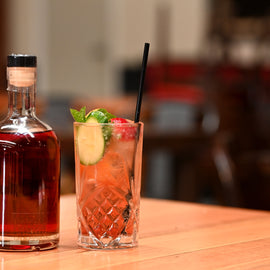 The Lemonade Hustle Gin Summer Fruit Cup